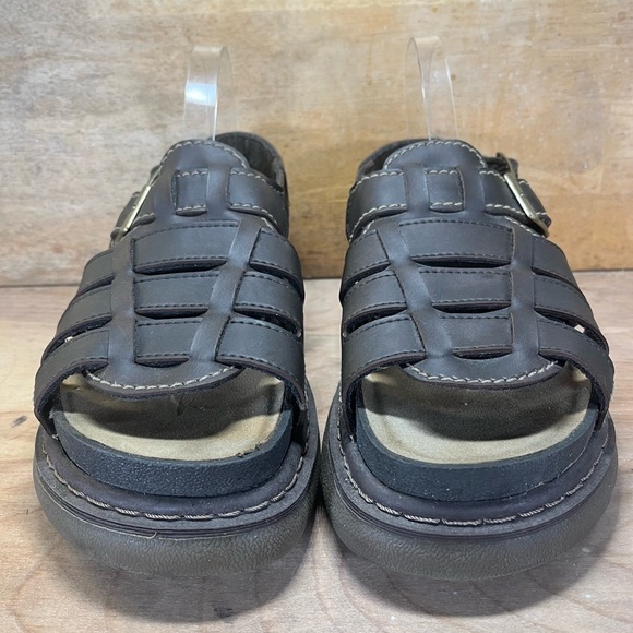 Route 66 Mens Size 10 Open Toe Sandals Shoes - Picture 2 of 9